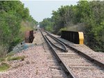 CN Track looking north at bridge over Wisconsin Central Track & CN Tall Trestle